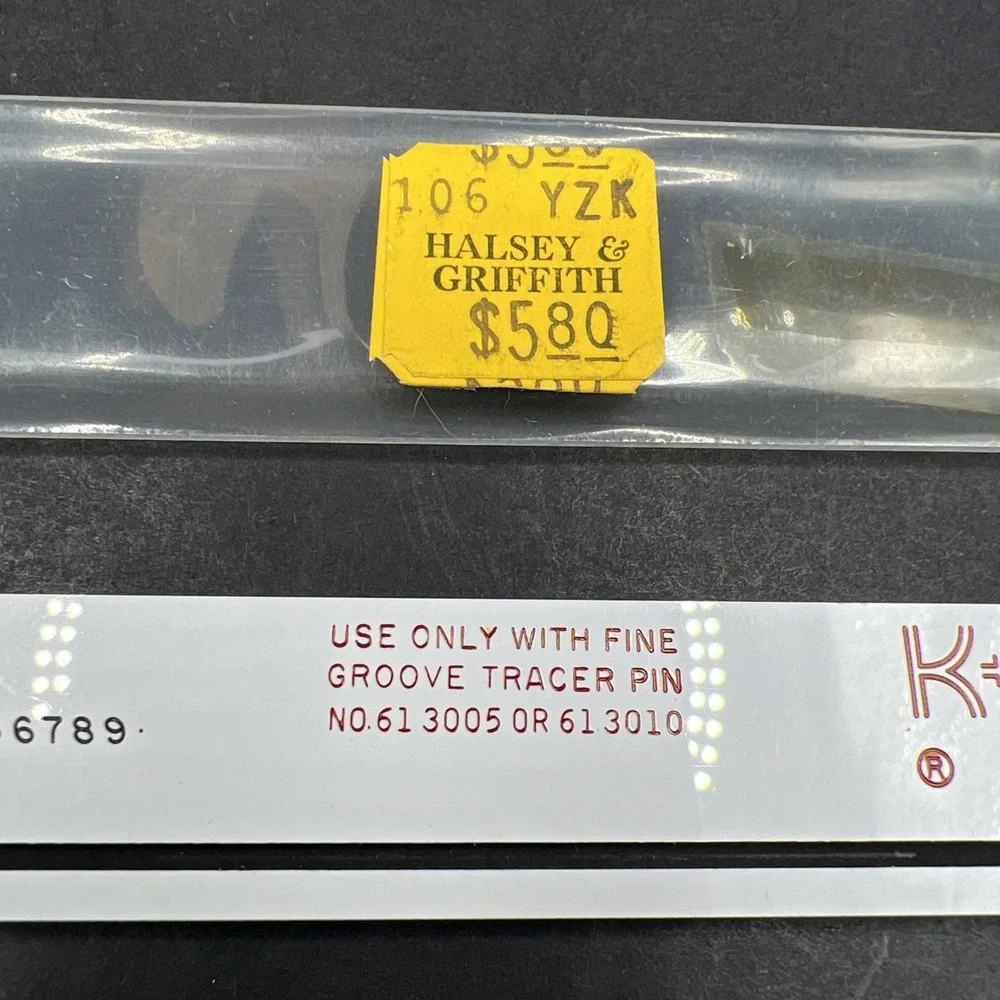 K&E Keuffel & Esser Leroy 61 0250-60C Lettering Template (Pen 4/0)